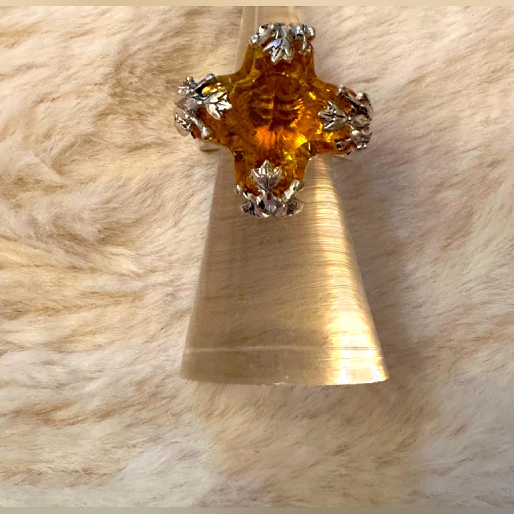 Virgins Saints & Angels Cross Ring